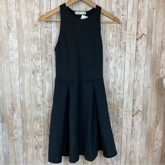 Abercrombie & Fitch Fit and Flare Sleeveless Ladder Back Skater Dress Size XS - Picture 1 of 11